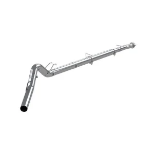 P1 Performance Products 2008-2010 Powerstroke 5" Downpipe Back Race Exhaust - No Muffler (C6268PLM)