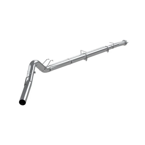 P1 Performance Products 2008-2010 Powerstroke 5" Downpipe Back Race Exhaust - No Muffler (C6268PLM)
