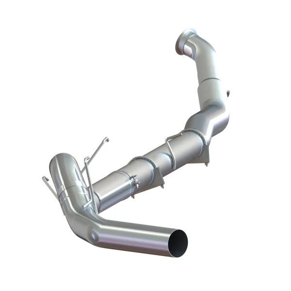 P1 Performance Products 2010-2012 Cummins 5" Turbo back Race Exhaust - No Muffler (C6146PLM)