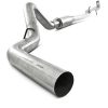 P1 Performance Products 2011-2015 Duramax 4" Downpipe Back Street Exhaust System w/ Muffler (C6044P)