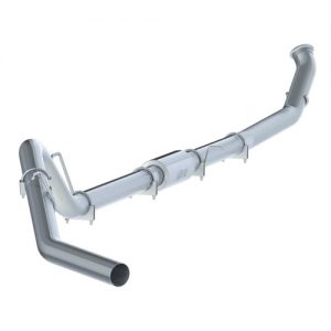 P1 Performance Products 2013-2018 Cummins 4" Turbo Back Exhaust w/ Muffler (C6145P)
