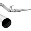 P1 Performance Products 2011-2016 Powerstroke 4" Downpipe Back Exhaust w/ Muffler (C6262P)