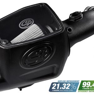 S&B Filters Cold Air Intake for 2008-2010 Ford Powerstroke 6.4L - DRY (75-5105D)