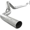 P1 Performance Products 2011-2015 Duramax 4" Downpipe Back Exhaust - No Muffler (C6044PLM)