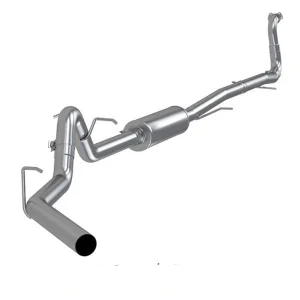 P1 Performance Products 2016-2018 Duramax 3" Performance Series Turbo-back Race Exhaust System w/ Muffler (C6057P)