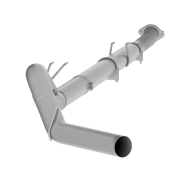 P1 Performance Products 2011-2022 Powerstroke 5" Downpipe Back Exhaust - No Muffler (C6280PLM)