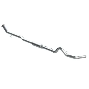 P1 Performance Products 2018-2019 Powerstroke 3.5" Performance Series Turbo-back Race Exhaust System w/ Muffler (C6294P)
