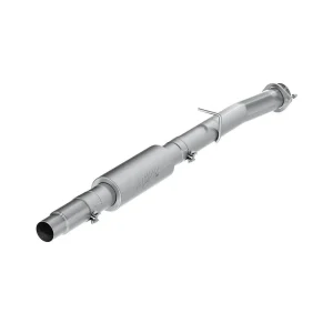 P1 Performance Products 2008-2010 Powerstroke 4" DPF & CAT Delete Race Pipe w/ Muffler (CFAL464)