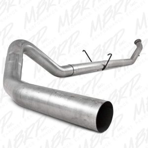 P1 Performance Product 2004.5-2007 Cummins 4" Turbo Back Exhaust - No Muffler (S6126PLM)