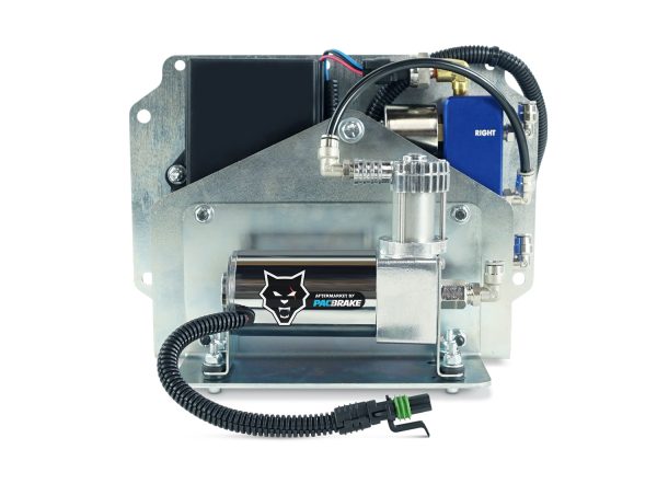 Pacbrake HP20649-QM Universal Dual Channel Wireless Air Spring Control Kit with SD Compressor