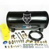 Pacbrake HP10051 Universal 5 Gallon Premium Carbon Steel Air Tank Kit with Accessories