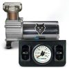 Pacbrake HP10098 Universal Independent Paddle Valve In-Cab Control Kit with Mechanical Gauge & Compressor