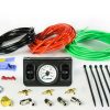Pacbrake HP10124 Universal Independent Paddle Valve In-Cab Control Kit with Mechanical Gauge