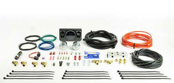 Pacbrake HP10272 Universal Independent Paddle Valve In-Cab Control Kit with Digital Gauge