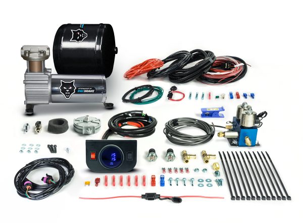 Pacbrake HP10274 Universal Electrical In-Cab Control Kit with Digital Gauge Simultaneous Actuation