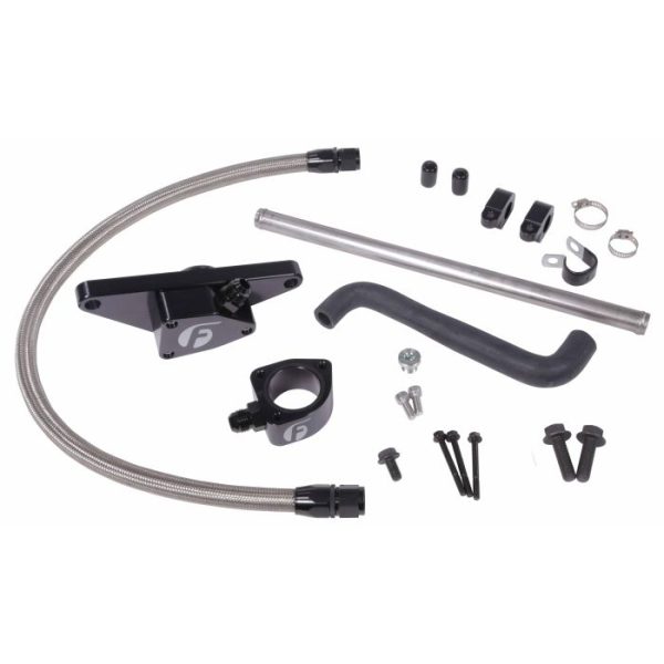 Fleece Performance Coolant Bypass 2003-2005 Automatic Transmission w/ Stainless Steel Braided Line