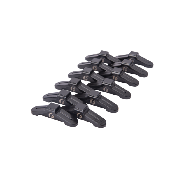 Fleece Performance Billet Rocker Arm Bridges for 1998.5 + 24v 5.9L/6.7L Cummins (set of 12)