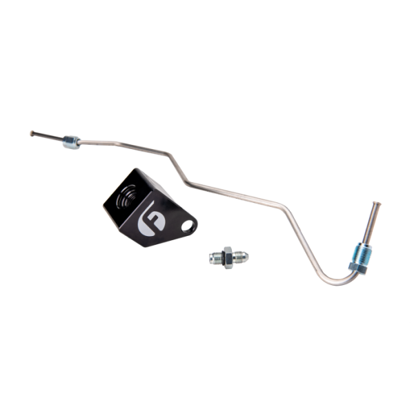 Fleece FPE-CUMM-EBP-KIT-0712 Exhaust Back Pressure Relocation Kit for 2007.5-2012 6.7 Cummins
