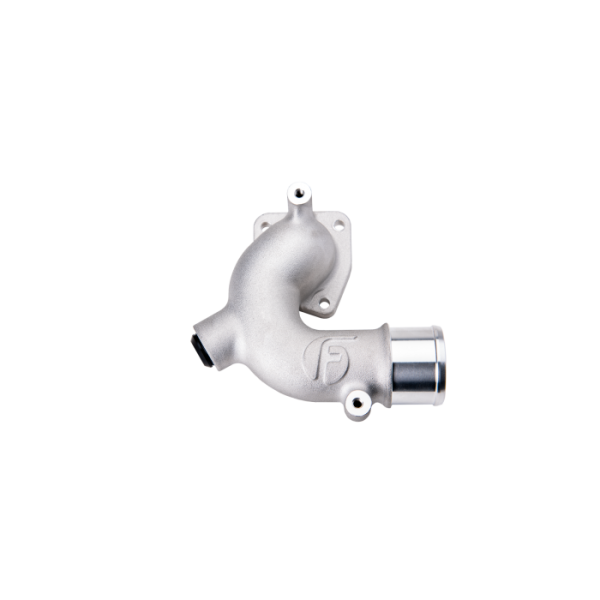 Fleece FPE-CUMM-TH-19 Replacement Thermostat Housing with Auxiliary Port for 2019+ RAM 6.7L Cummins