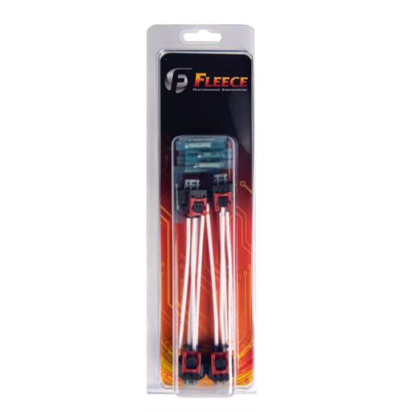 Fleece Replacement Fuel Injector Connector With Pigtail for L5P Duramax - 4 Pack (FPE-HAR-L5P-INJ-PT-4P)